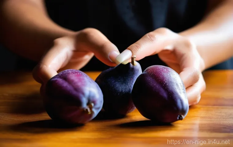 나이지리아에서 자주 먹는 과일 - **Vibrant Nigerian Fruit Market Scene:**
    An overhead shot capturing the bustling energy of a tra...